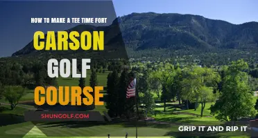 Book Your Tee Time at Fort Carson Golf Course: A Step-by-Step Guide