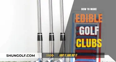 Crafting Delicious Edible Golf Clubs: A Creative Culinary Adventure
