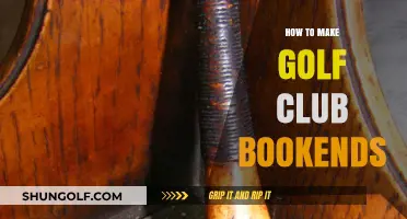 Crafting Unique Golf Club Bookends: A DIY Guide for Enthusiasts