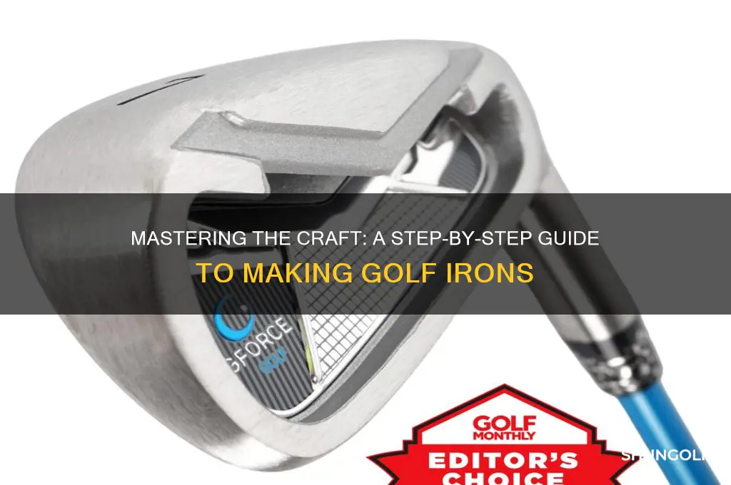 how to make golf club iron