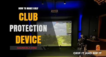 DIY Golf Club Protection: Crafting Your Own Durable Safeguard Device