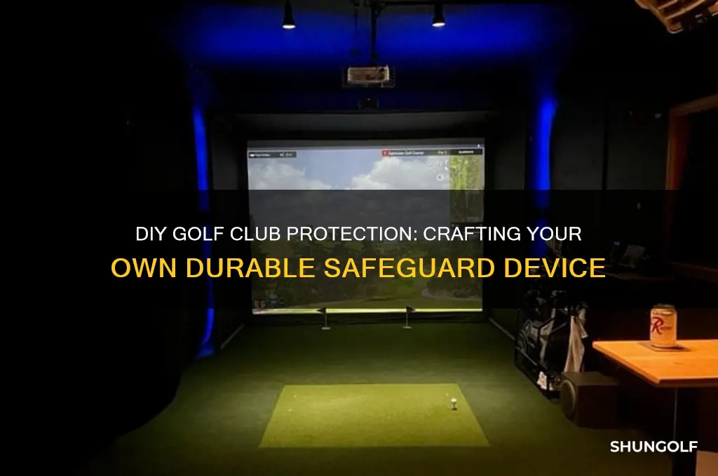 how to make golf club protection device