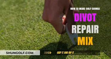 DIY Golf Course Divot Repair Mix: Simple Steps for Perfect Greens