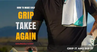 Reviving Your Golf Grip: Tips to Make It Tacky Again
