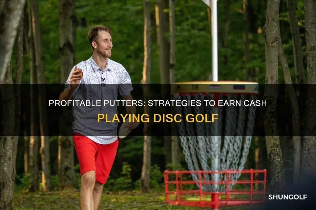 how to make money playing disc golf