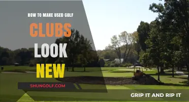 Revive Your Game: Easy Tips to Restore Used Golf Clubs