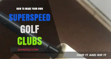 Crafting Superspeed Golf Clubs: DIY Guide for Maximum Performance
