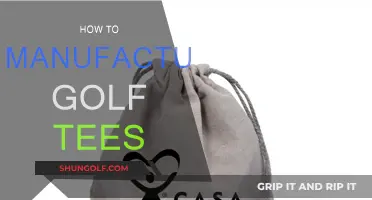 Crafting Golf Tees: A Manufacturing Guide