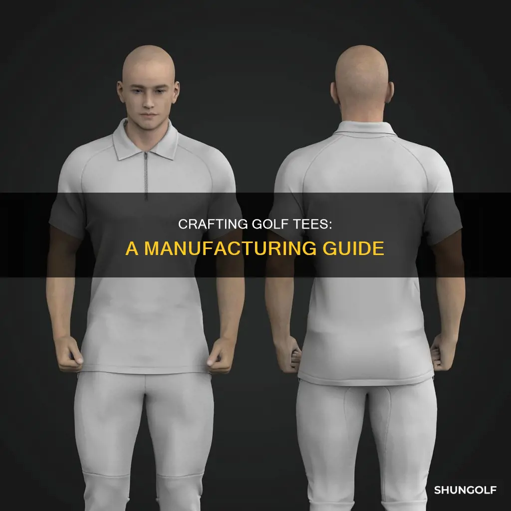 how to manufacture golf tees