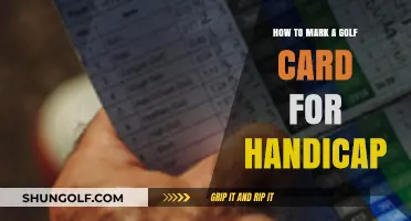 Mastering Handicap Scoring: A Step-by-Step Guide to Marking Your Golf Card