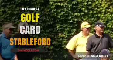 Mastering Stableford Scoring: A Step-by-Step Guide to Marking Your Golf Card