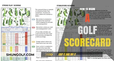 Golf Scorecard Marking: The Ultimate Guide to Doing it Right