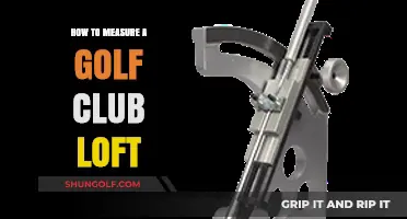 Mastering Your Swing: Accurately Measuring Golf Club Loft