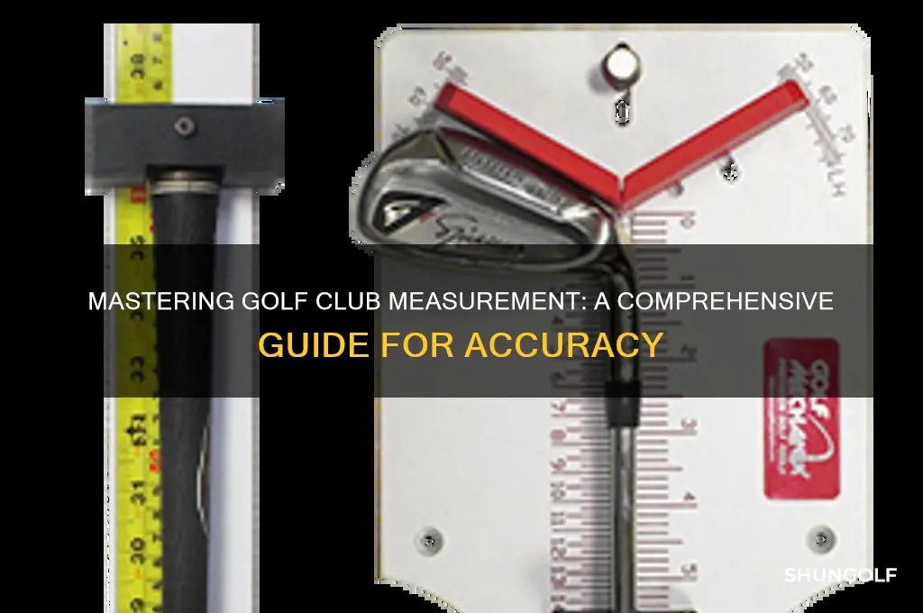 how to measure a golf club