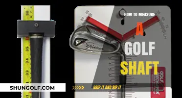 Precision in Golf: A Guide to Measuring Your Golf Shaft