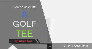 The Perfect Golf Tee Height: A Step-by-Step Guide