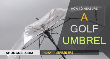 Golf Umbrella Sizing: Measurements for the Perfect Coverage