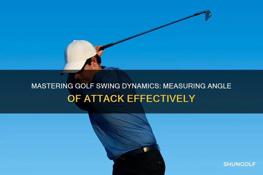 how to measure angle of attack golf