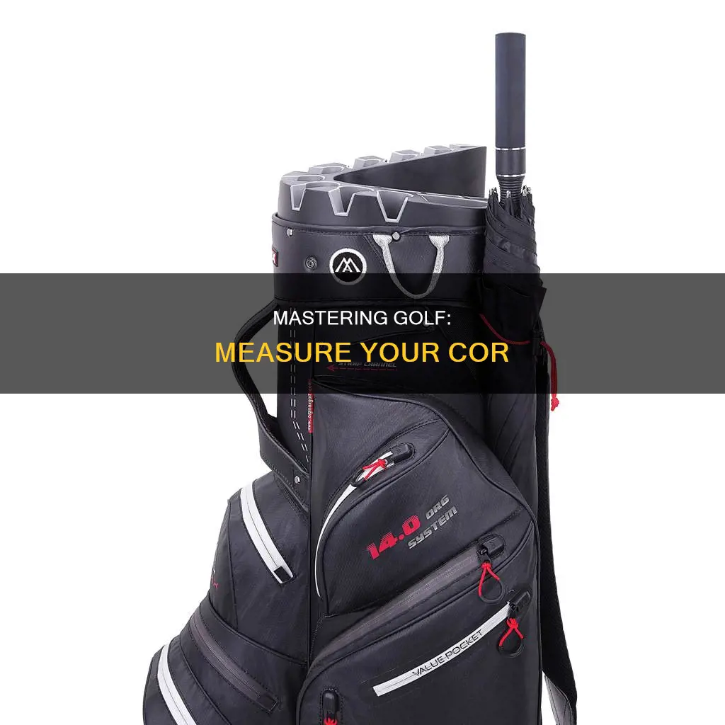 how to measure cor golf
