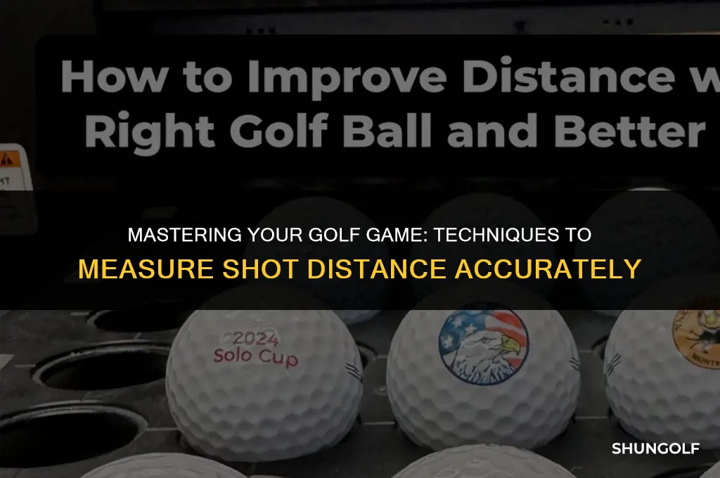 how to measure distance of golf shot