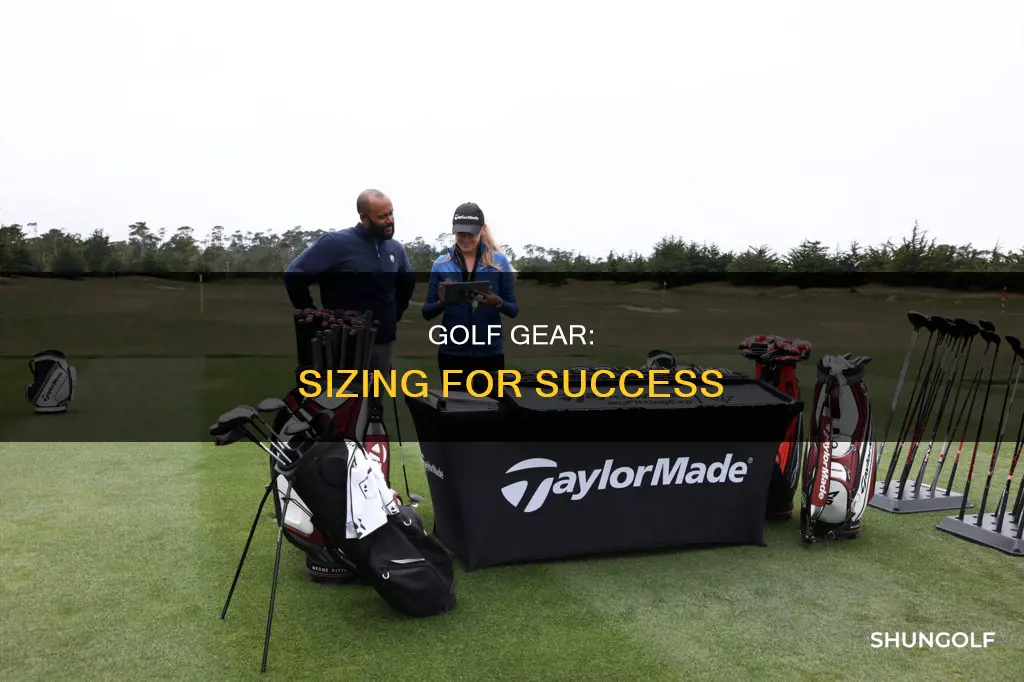 how to measure for golf