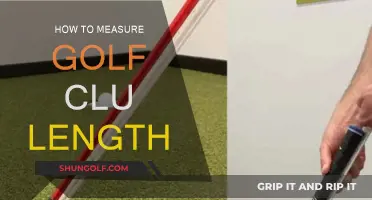 Golf Club Length: Measuring for Success
