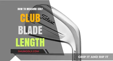 Mastering Golf Club Blade Length Measurement: A Comprehensive Guide