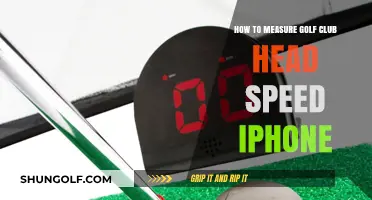 Measure Golf Club Head Speed Accurately Using Your iPhone: A Guide