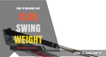 Mastering Your Swing: Accurate Methods to Measure Golf Club Weight
