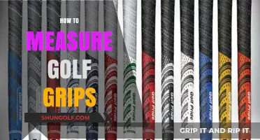 Mastering the Fit: A Guide to Measuring Golf Grips Perfectly