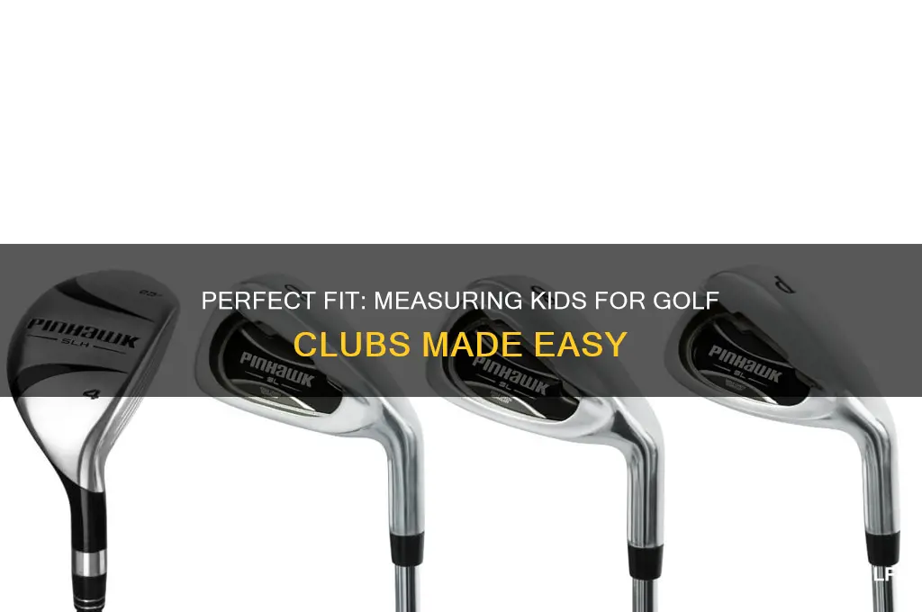 how to measure kids for golf clubs