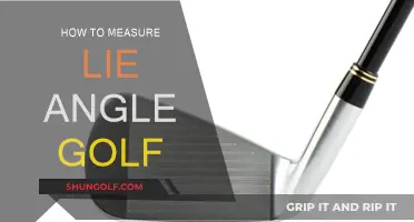 Mastering Golf: Measuring Lie Angle Perfection
