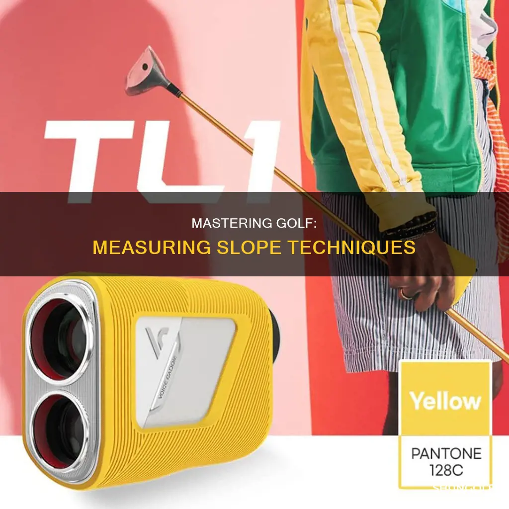 how to measure slope in golf