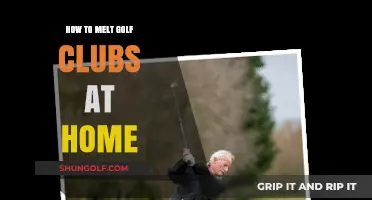 DIY Golf Club Melting: A Step-by-Step Home Guide