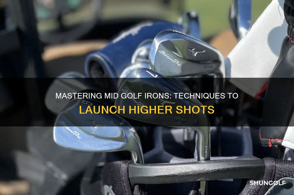 how to mid golf irons higher