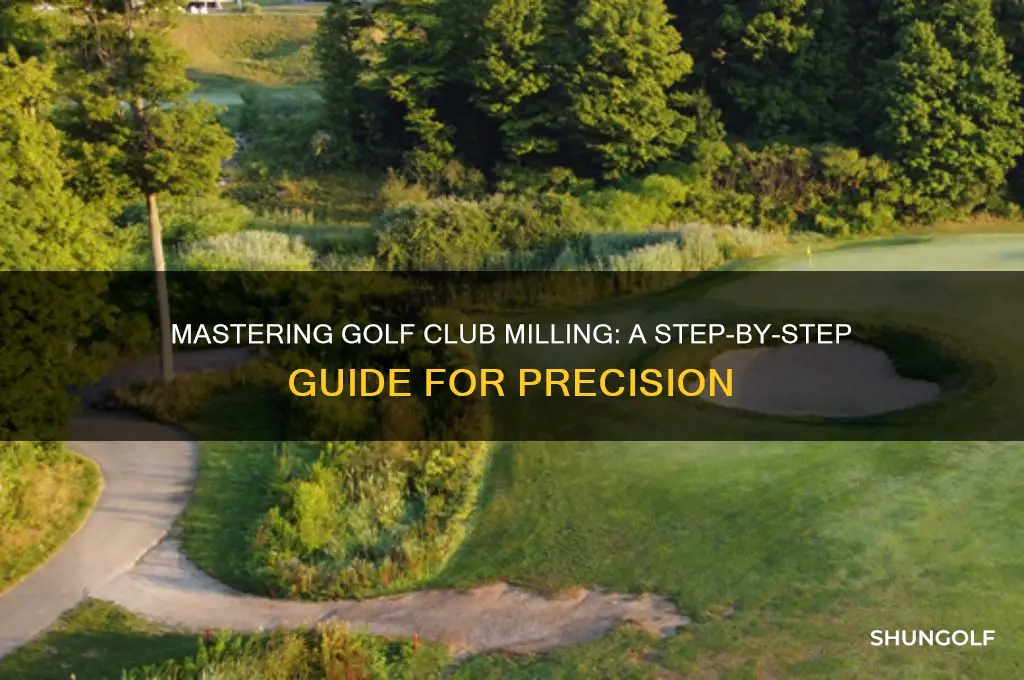 how to mill a golf club