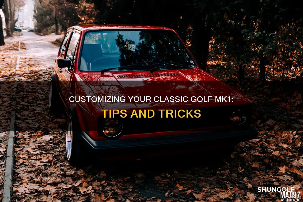 how to modify a golf mk1