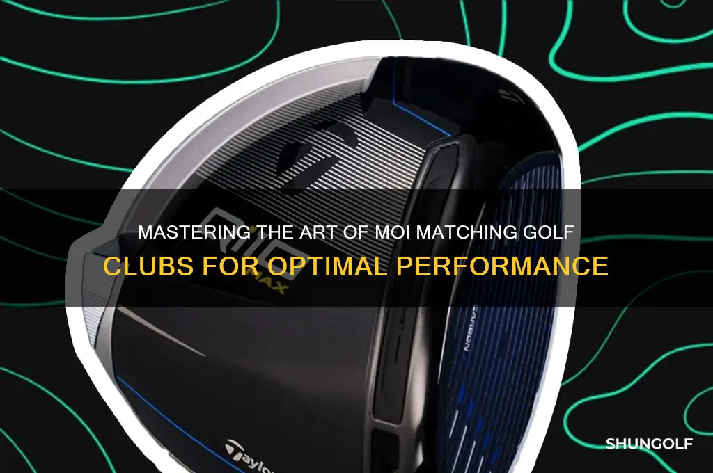 how to moi match golf clubs