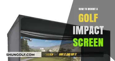 Mastering Golf Impact Screen Mounting: A Step-by-Step Installation Guide