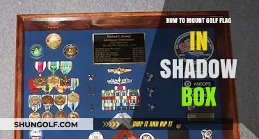 Mounting Your Golf Flag in a Shadow Box: A Step-by-Step Guide