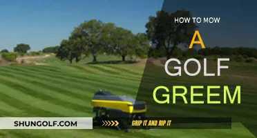 The Perfect Mow: Golf Green Maintenance