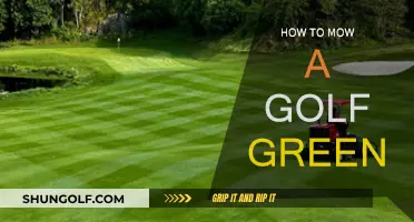 The Perfect Mow: Golf Green Edition