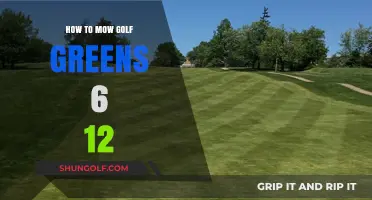Mastering Golf Green Mowing: Techniques for Perfect 6 to 12 Cuts