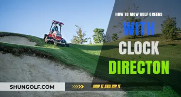 Mastering Clockwise Mowing Techniques for Perfect Golf Greens Maintenance