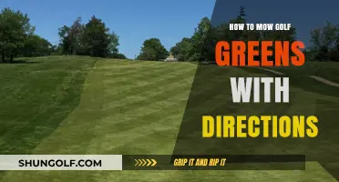 Mastering Golf Green Mowing: Step-by-Step Directions for Perfect Results