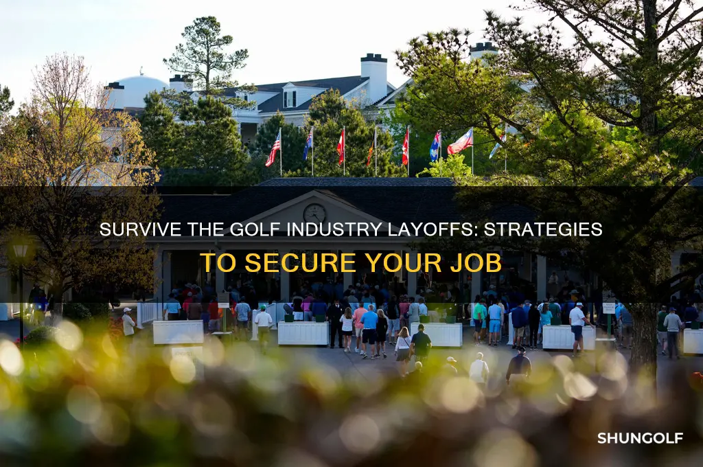 how to not be laid off golf