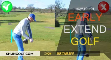 Avoid Early Extension: Golf Swing Secrets for a Smooth Follow-Through