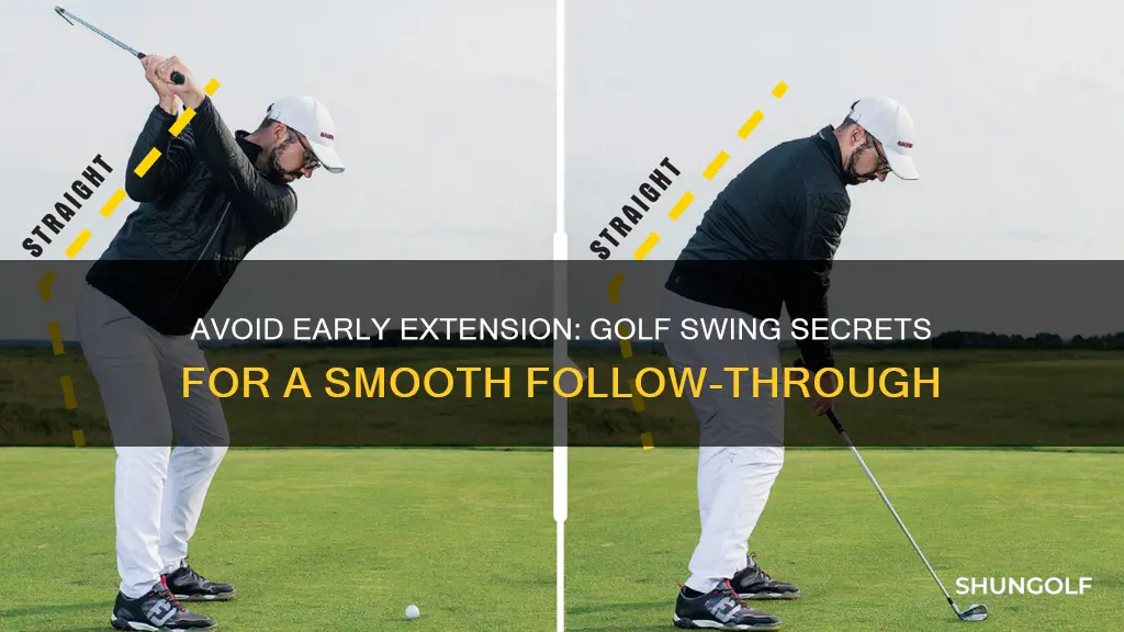 how to not early extend golf