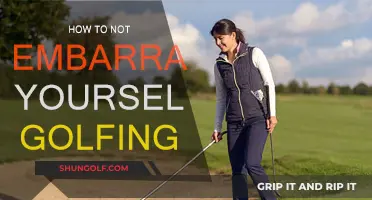Golfing Gracefully: Avoid Embarrassing Yourself on the Course