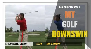Master Your Golf Downswing: Prevent Flying Open with These Tips